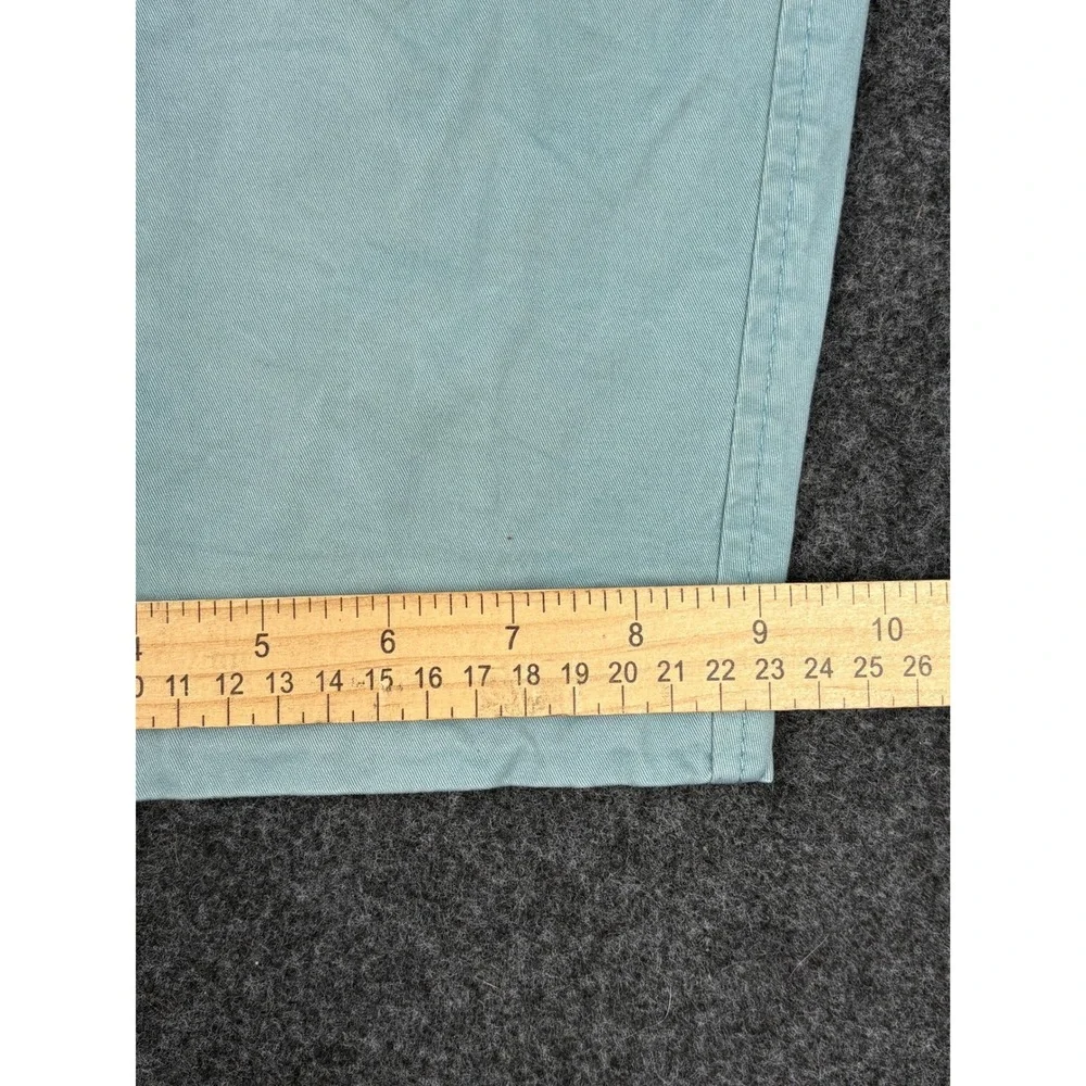 Aeropostale Mens Chino Shorts Size 27 Light Aqua Blue Stretch Cotton Twill 7.5in